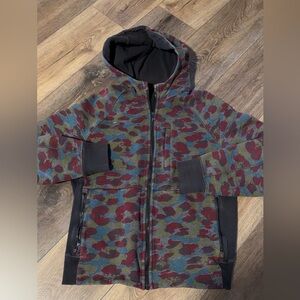 Lululemon Patterned Designed “Best Coast” Full Zip Hoodie
